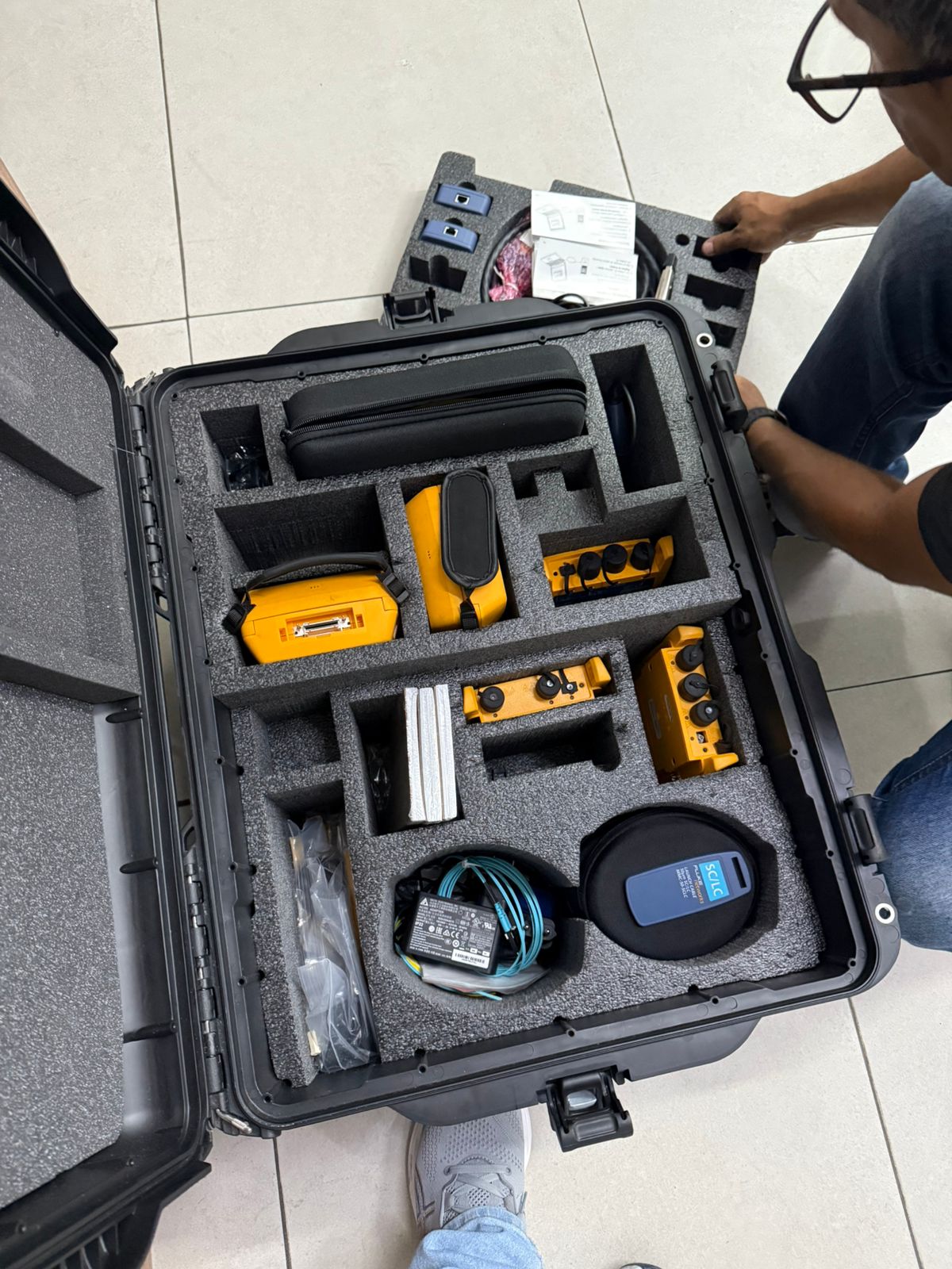 Equipamentos profissionais de certificação Fluke