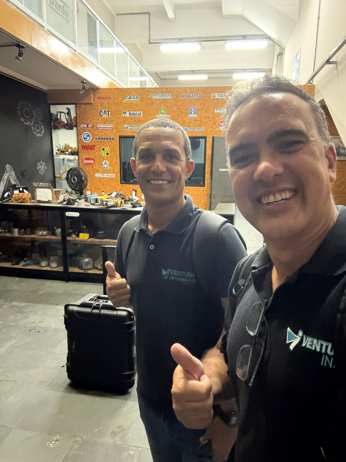 Equipe Ventura em operação técnica